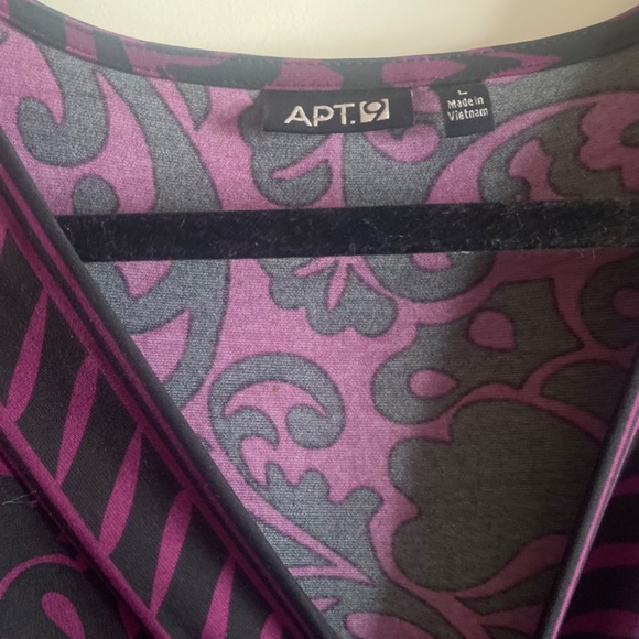 Apt 9 Purple Dress - Picture 3 of 6